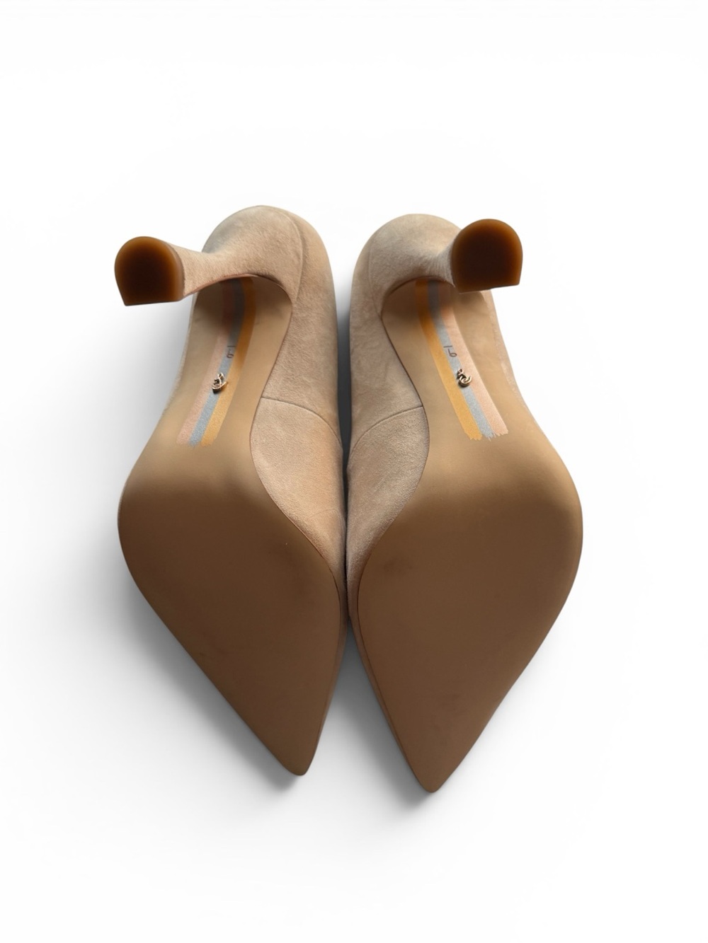 Sam Edelman Antonia Suede Pumps Cappuccino Size 9 NWT - Picture 5 of 6